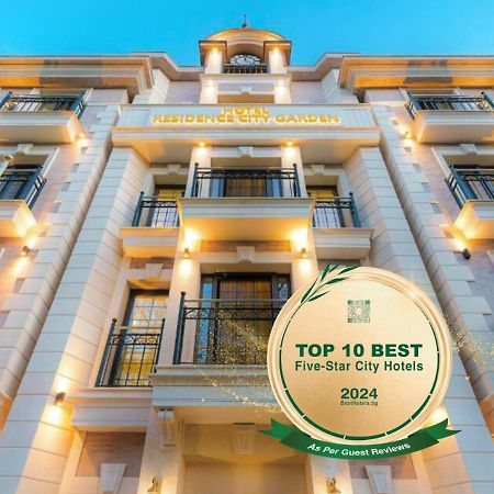 Residence City Garden - Certificate Of Excellence Top 10 Best Five-Stars City Hotels For 2024 Awarded By Htif Пловдив Екстер'єр фото