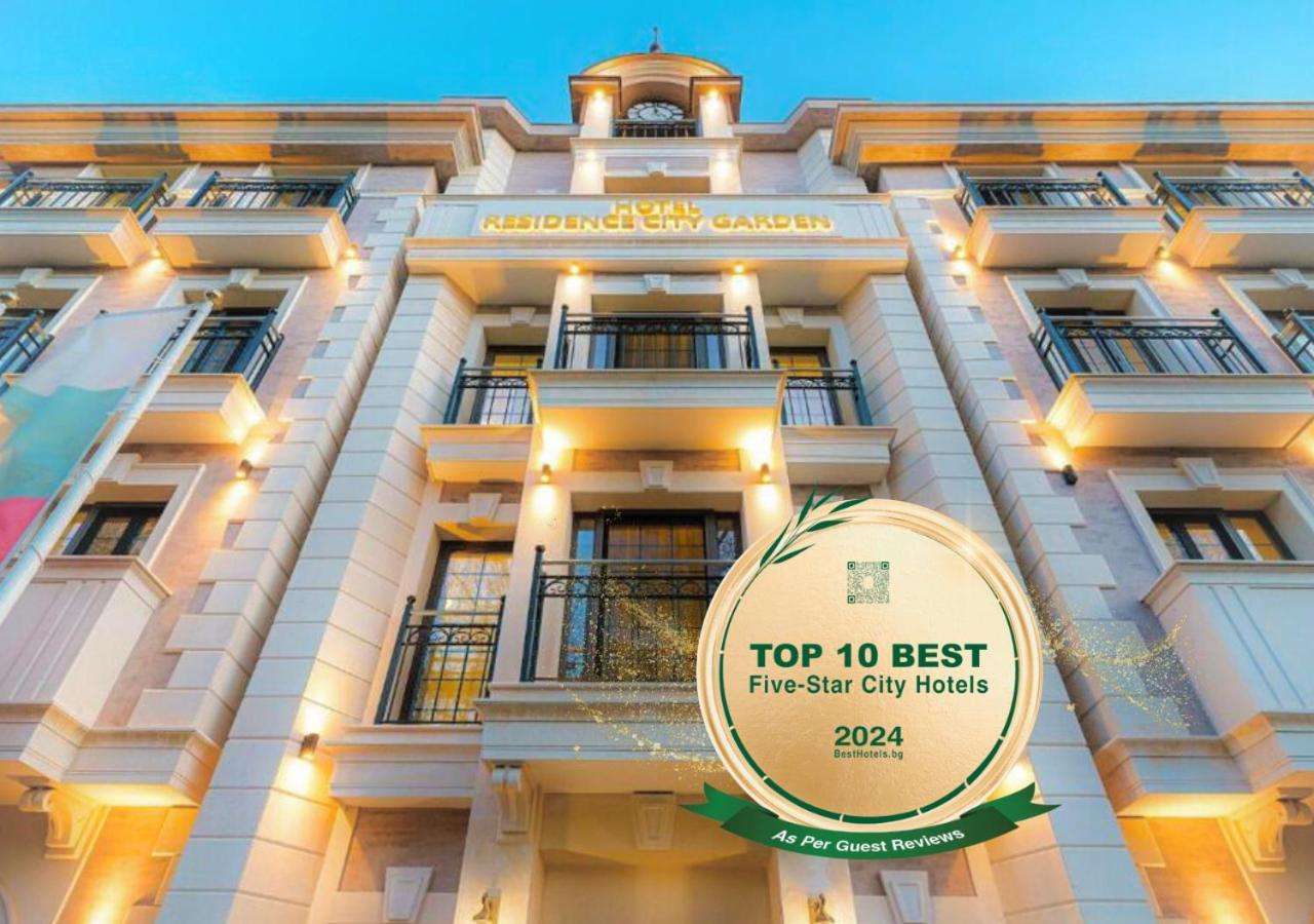 Residence City Garden - Certificate Of Excellence Top 10 Best Five-Stars City Hotels For 2024 Awarded By Htif Пловдив Екстер'єр фото